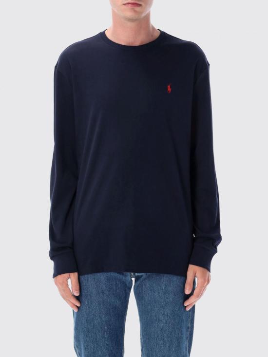 25FW 폴로 랄프로렌 긴팔 티셔츠 710671467 057 Ink