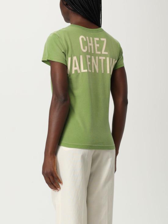 25FW 발렌티노 가라바니 반팔 티셔츠 7B3MG24Y9GL AKM Green - VALENTINO GARAVANI