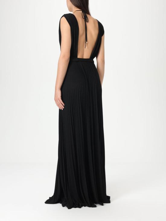 25FW 엘리자베타프랜치 롱 원피스 ABR21 110 Black - ELISABETTA FRANCHI