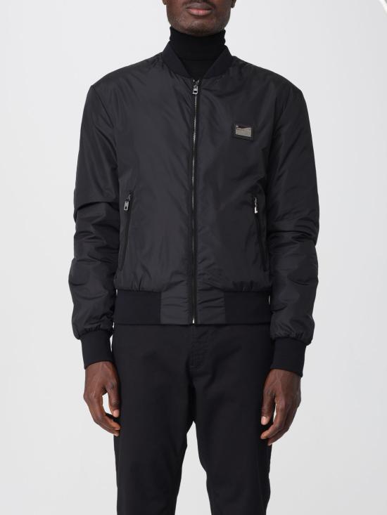 25FW 돌체앤가바나 봄버 자켓 G9ABPTG7F2J N0000 Black