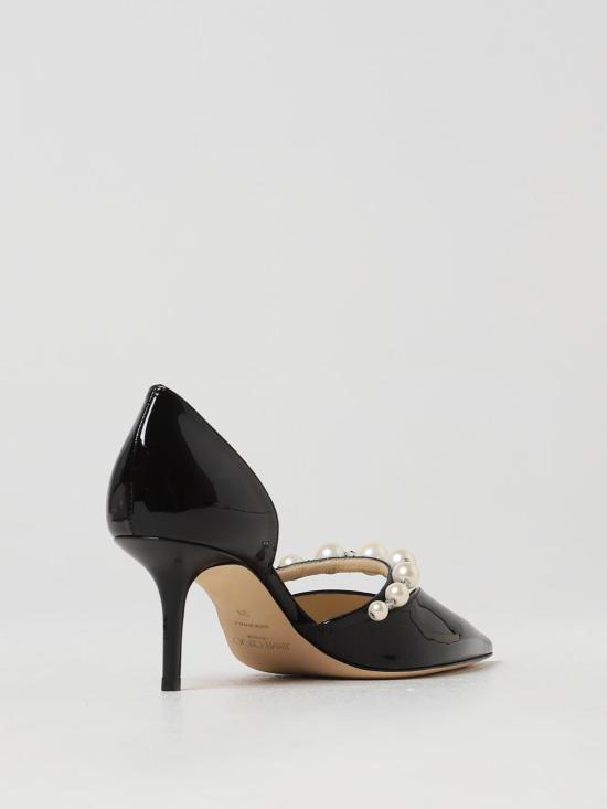 26SS 지미추 힐/펌프스 AURELIE65XKM BLACK WHITE Black - JIMMY CHOO