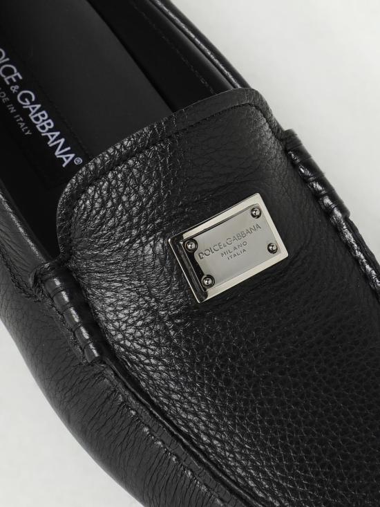 25FW 돌체앤가바나 로퍼 A50596A8034 80999 Black - DOLCE & GABBANA