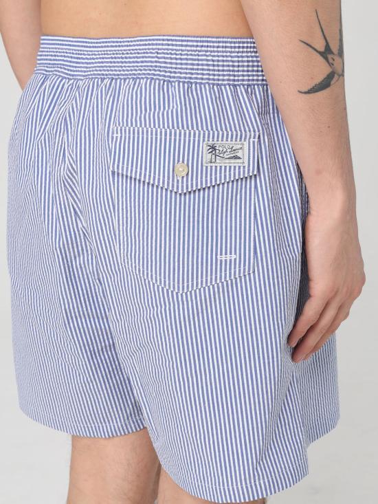 26SS 폴로 랄프로렌 스윔팬츠 710957784 001 Gnawed Blue - POLO RALPH LAUREN