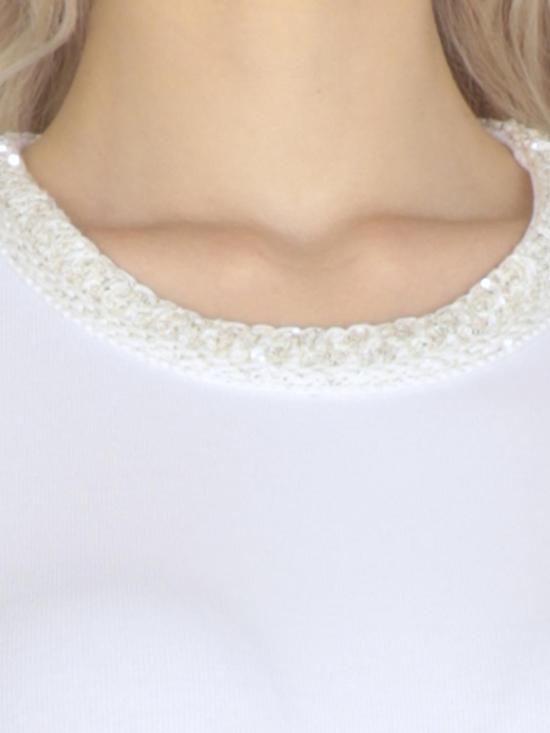 25SS 파비아나 필리피 민소매 티셔츠 JED275F604L454 VR1 White 1 - FABIANA FILIPPI