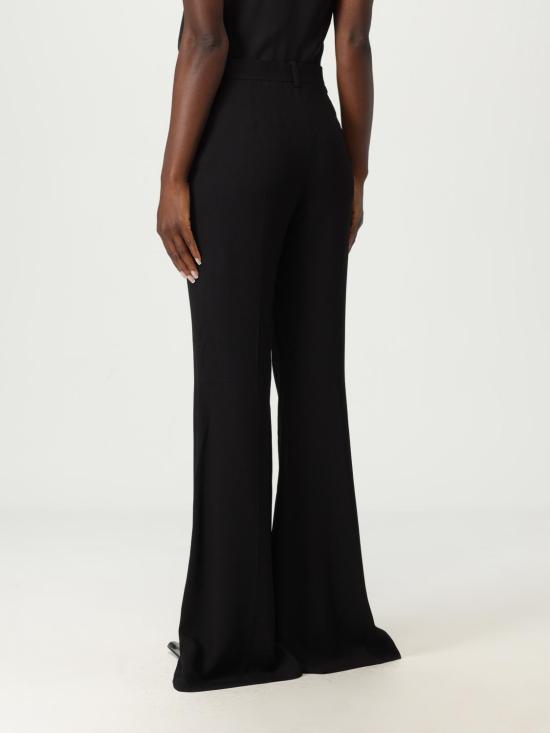 25FW 발렌시아가 플레어 팬츠 843495TSO17 1000 Black - BALENCIAGA