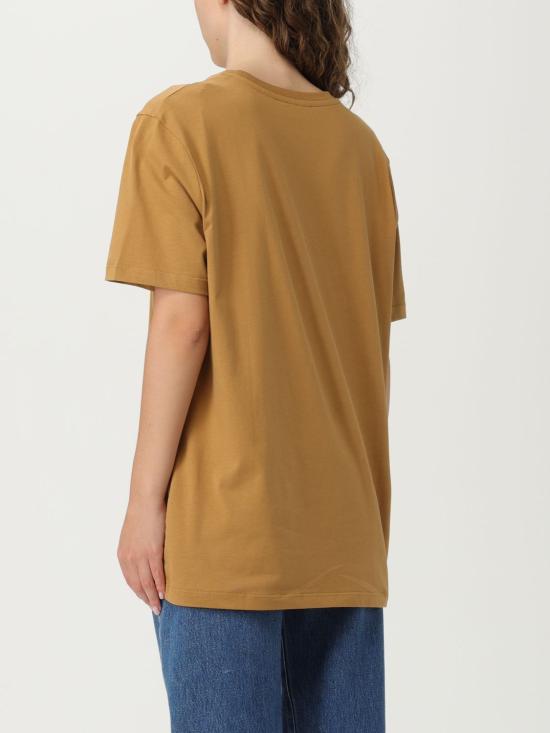 25FW 돈답 반팔 티셔츠 US198JF0309UFS6 397 Camel - DONDUP