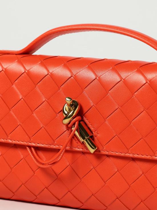 25SS 보테가베네타 안디아모 클러치 741511VCPP3 7518 Coral - BOTTEGA VENETA