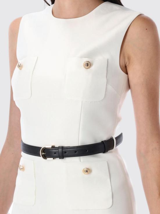 25FW 셀프 포트레이트 숏 원피스 PF25017SC CREAM Yellow Cream - SELF PORTRAIT