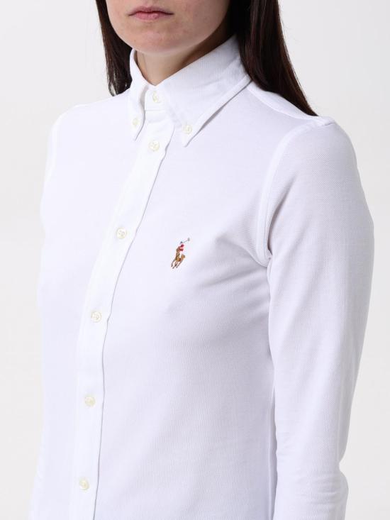 25FW 폴로 랄프로렌 셔츠 211664427 003 White - POLO RALPH LAUREN