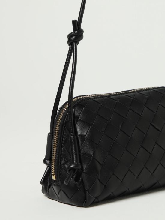 26SS 보테가베네타 인트레치아토 콘서트 파우치 794258VCPP1 8425 Black - BOTTEGA VENETA