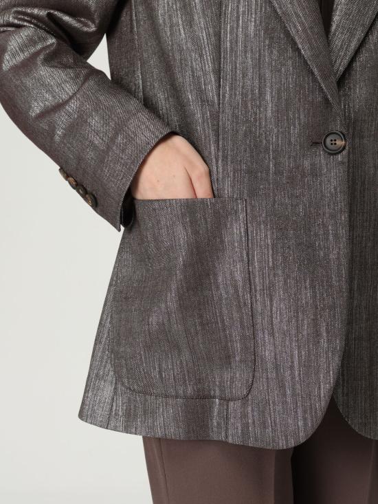 25FW 브루넬로 쿠치넬리 자켓 MG5177338P C1141 Brown - BRUNELLO CUCINELLI