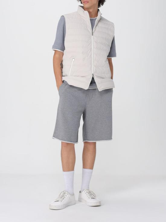 25FW 브루넬로 쿠치넬리 베스트 MM4911797 CUE79 Ivory - BRUNELLO CUCINELLI