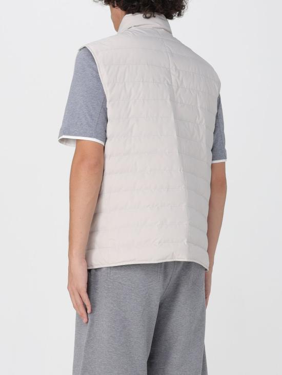 25FW 브루넬로 쿠치넬리 베스트 MM4911797 CUE79 Ivory - BRUNELLO CUCINELLI