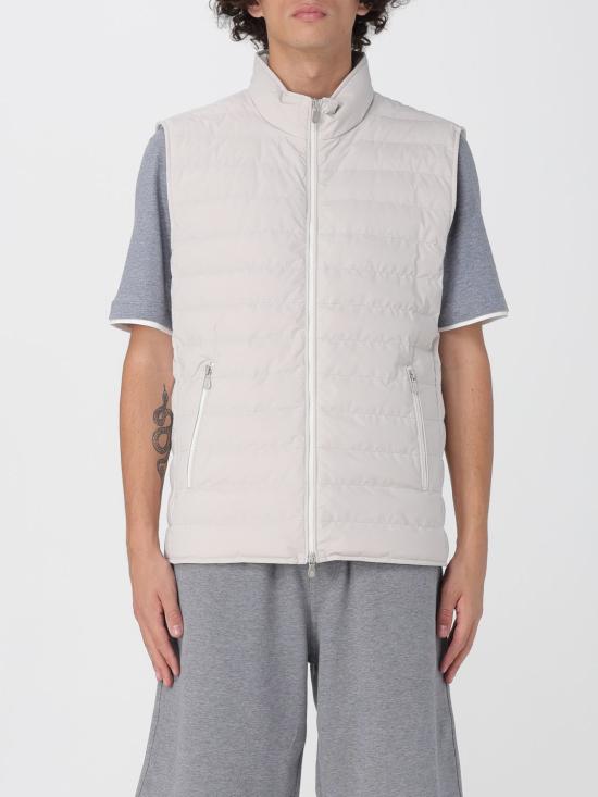 25FW 브루넬로 쿠치넬리 베스트 MM4911797 CUE79 Ivory