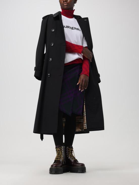 25FW 버버리 로고 반팔 티셔츠 8084234 White - BURBERRY