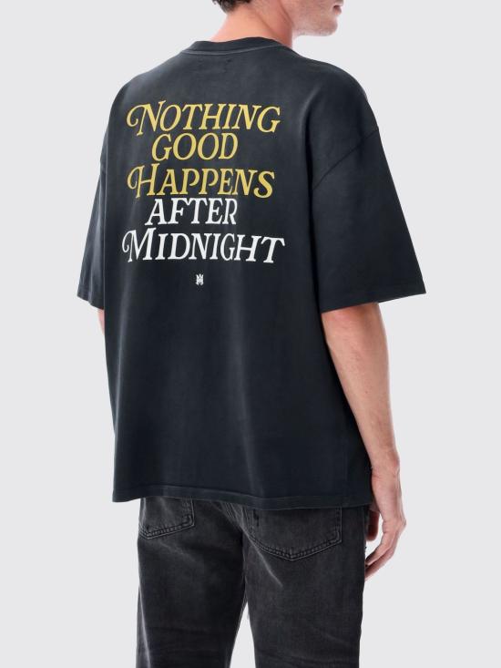 25FW 아미리 반팔 티셔츠 AMJYTE1207 Black - AMIRI