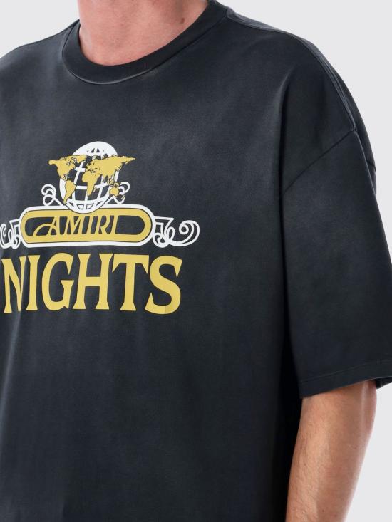 25FW 아미리 반팔 티셔츠 AMJYTE1207 Black - AMIRI