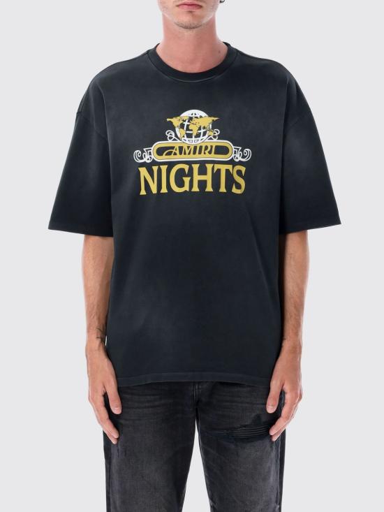 25FW 아미리 반팔 티셔츠 AMJYTE1207 Black