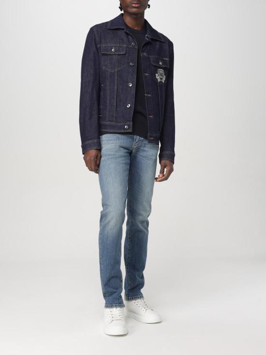25FW 돌체앤가바나 데님 자켓 G9VZ8ZG8ME9 S9001 Blue - DOLCE & GABBANA