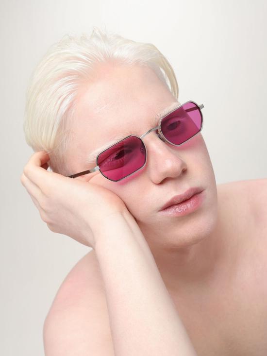 26SS 모스콧 선글라스 OR SHM SHMOOZ SILVER PURPLE Silver - MOSCOT