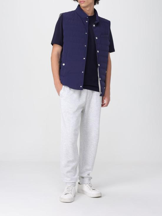 25FW 브루넬로 쿠치넬리 베스트 MM4911711 CJD31 Blue - BRUNELLO CUCINELLI