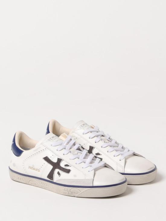 26SS 프리미아타 스티븐 로우 스니커즈 STEVEN 7503 White - PREMIATA