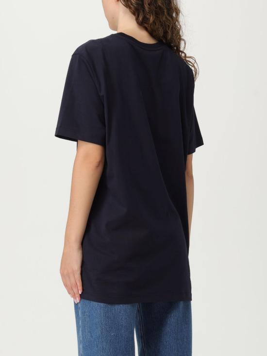 25FW 돈답 반팔 티셔츠 US198JF0309UFS6 890 Blue - DONDUP