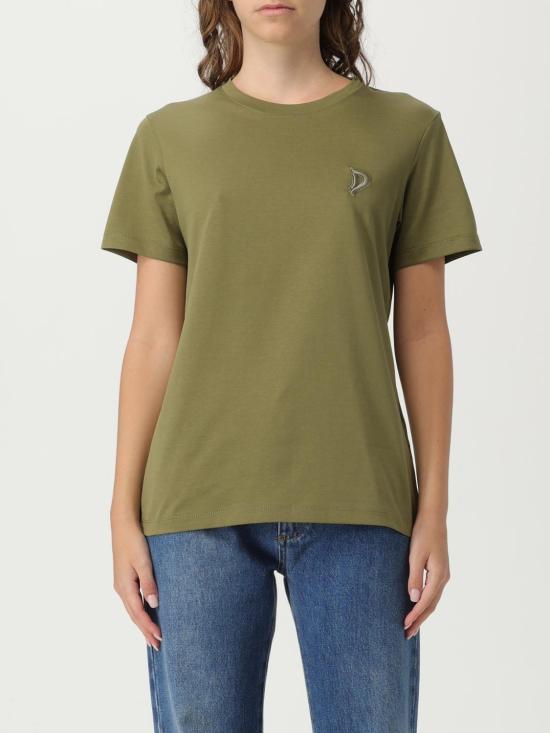 25FW 돈답 반팔 티셔츠 S746JF0271DFZ4 633 Green