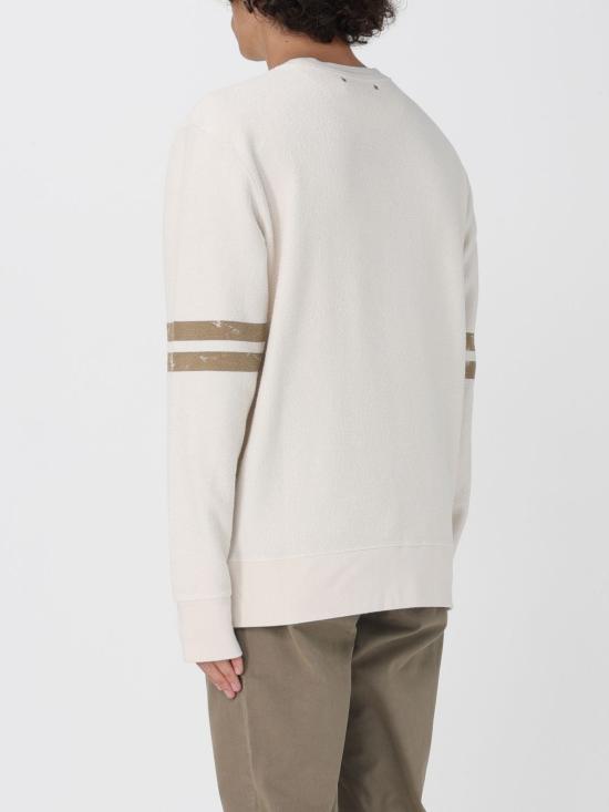 25FW 골든구스 앞면 프린트 화이트 코튼 스웨트셔츠 GMP01223P00213511616 White - GOLDEN GOOSE