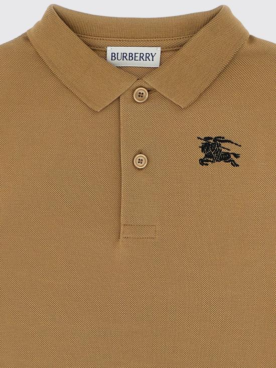 25FW [키즈] 버버리 폴로 셔츠 8109112 Beige - BURBERRY
