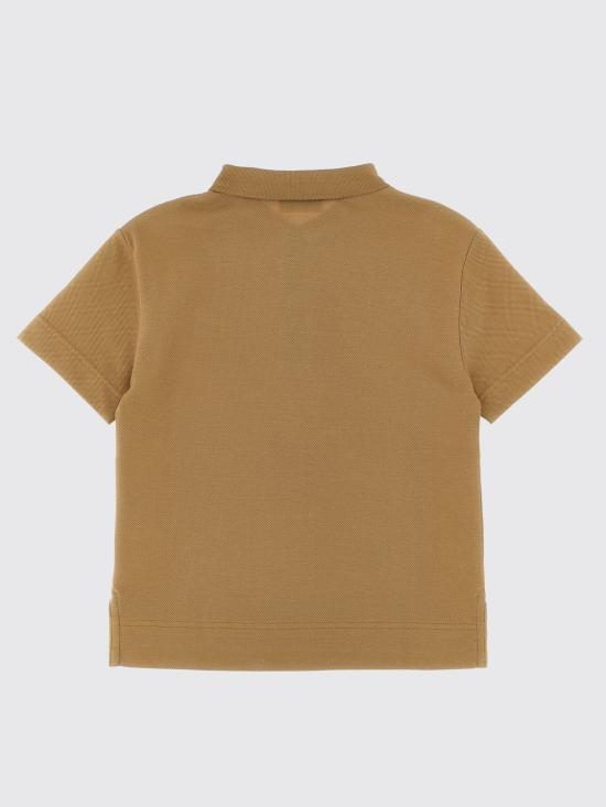 25FW [키즈] 버버리 폴로 셔츠 8109112 Beige - BURBERRY