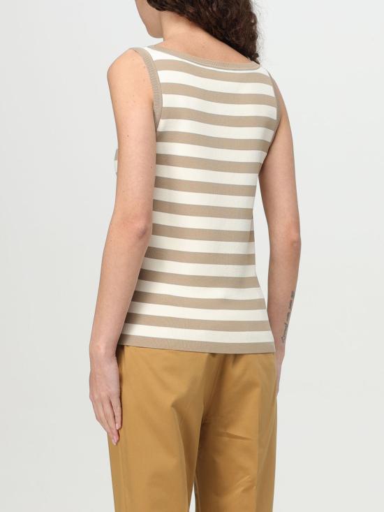 25FW 막스마라 민소매 티셔츠 2511361049600 011 Ivory - MAX MARA