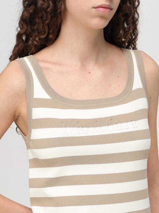 25FW 막스마라 민소매 티셔츠 2511361049600 011 Ivory - MAX MARA