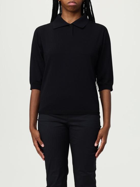 25SS 리비아나 콘티 폴로 티셔츠 F5SA10 Y69 0 Black