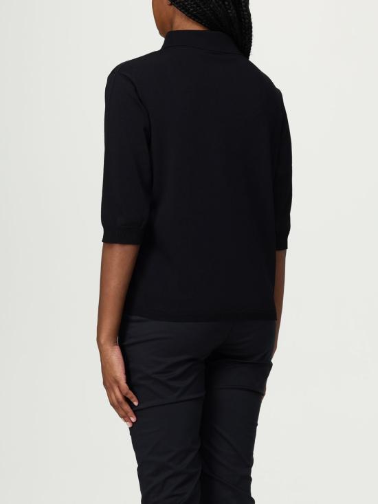 25SS 리비아나 콘티 폴로 티셔츠 F5SA10 Y69 0 Black - LIVIANA CONTI