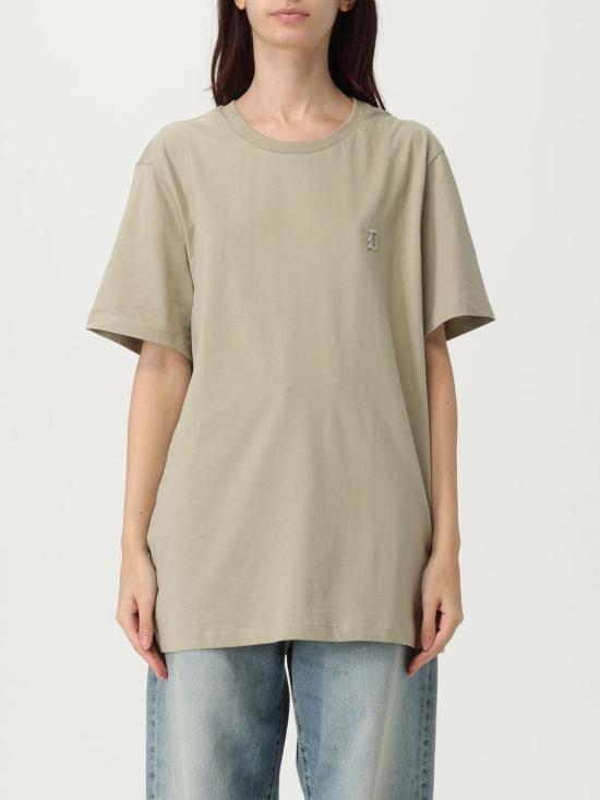 25FW 돈답 반팔 티셔츠 US198JF0309UFS6 654 Sage