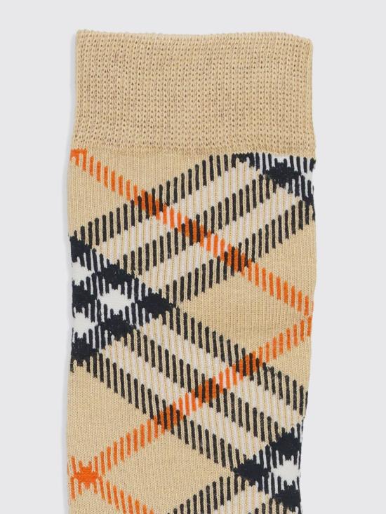 25FW [키즈] 버버리 발목 양말 8100428 Beige - BURBERRY