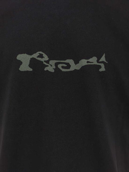 25SS 로아 반팔 티셔츠 RBMW0436JY41BLK0001 BLACK DOM - ROA