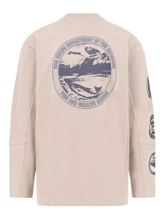 25SS 로아 긴팔 티셔츠 RBMW0434JY39GRY0004 LGRAY DOM - ROA