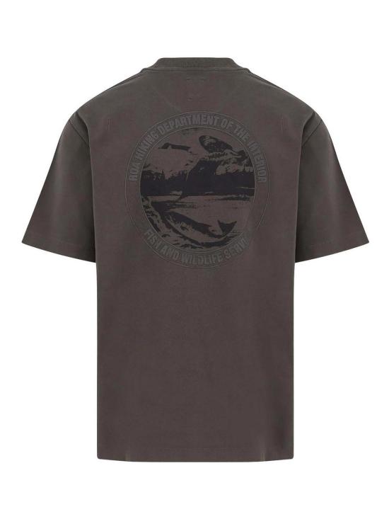 25SS 로아 반팔 티셔츠 RBMW0436JY41BLK0029 BLACK OLIVE DOM - ROA