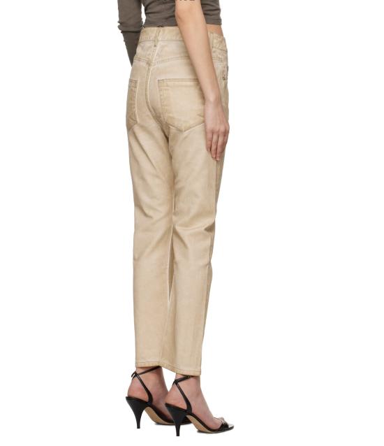 25SS 릭 오웬스 데님 팬츠 DS01E3310DCF 81 PARCHMENT - RICK OWENS