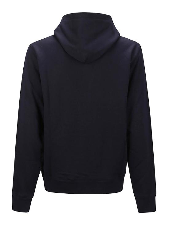  빌리어네어 후드 티셔츠 BC005NAVYWHITELOGO Dark Blue - BILLIONAIRE