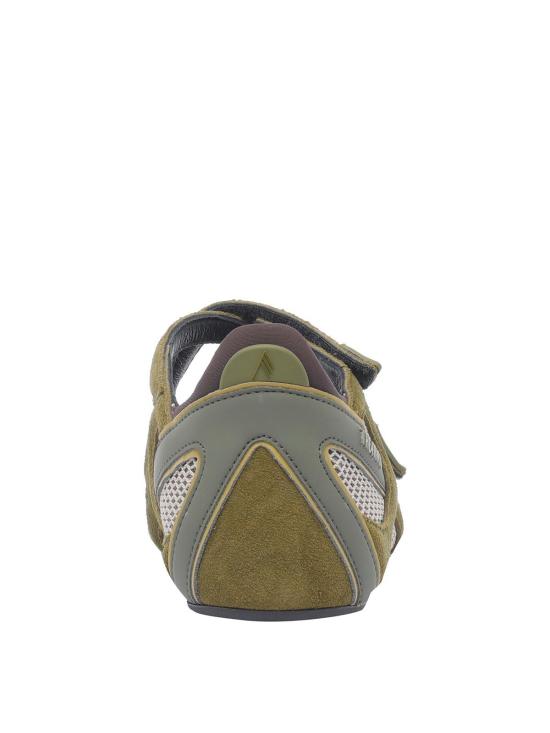 26SS 디 아티코 플랫 슈즈 251WSH00871MIX062AA828 Green - THE ATTICO