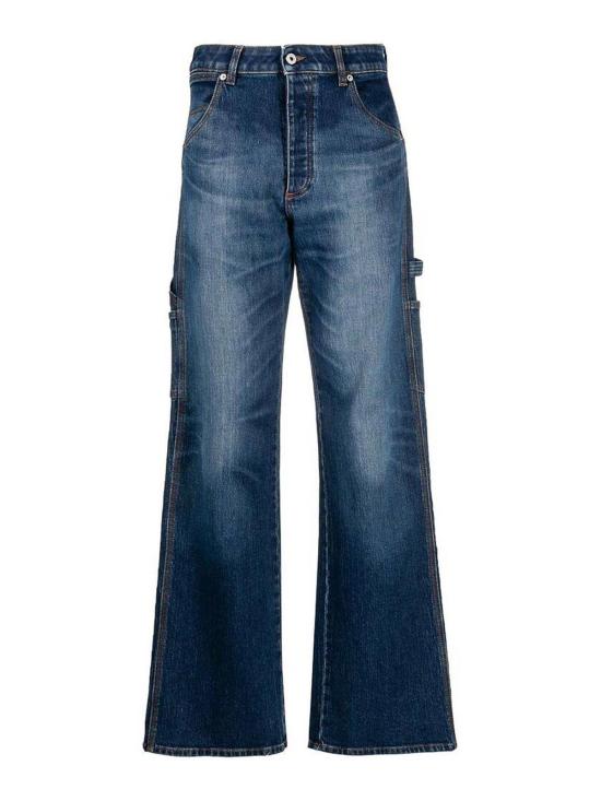  헤론 프레스톤 플레어 팬츠 HWYB004S23DEN0014500 Blue