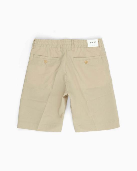  엔엔07 숏팬츠 Nn.07 빌리 시어서커 반바지 화이트 페퍼 - NN07