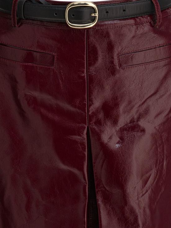 25FW 셀프 포트레이트 스커트 PF25 091SK BUBURGUNDY Bordeaux - SELF PORTRAIT