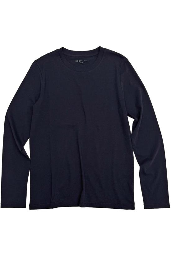  6397 긴팔 티셔츠 L/S 미니 보이 티 잉크