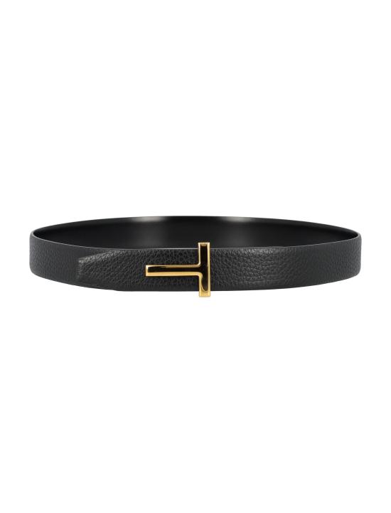 25FW 톰포드 벨트 WB207LCL156G 1N001 BLACK - TOMFORD