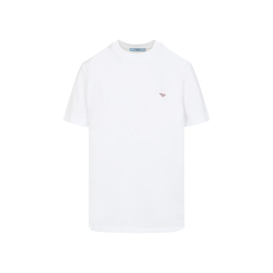 25FW 프라다 반팔 티셔츠 35838SOOO 15ZG F0009 BIANCO WHITE