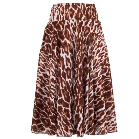  사만다 성 미디 스커트 아스터  요크  베이지 카멜 - SAMANTHA SUNG